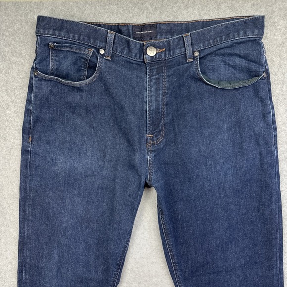 Hart Schaffner‎ Marx Men's 5 Pocket Jeans Size 36x34 - Picture 3 of 10